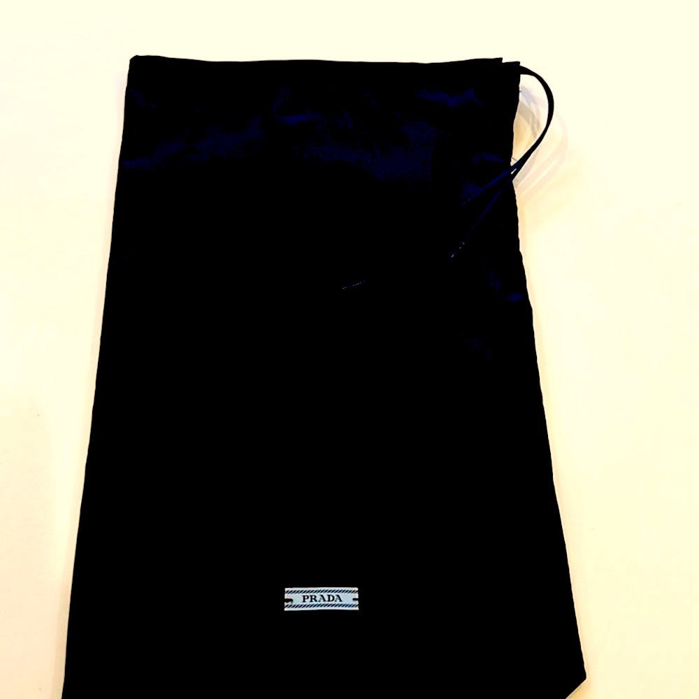 Prada satin dust bag